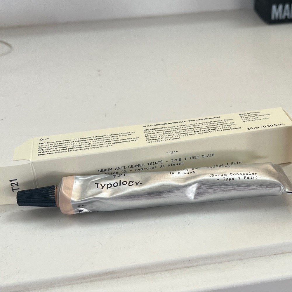 Typology concealer shade 1